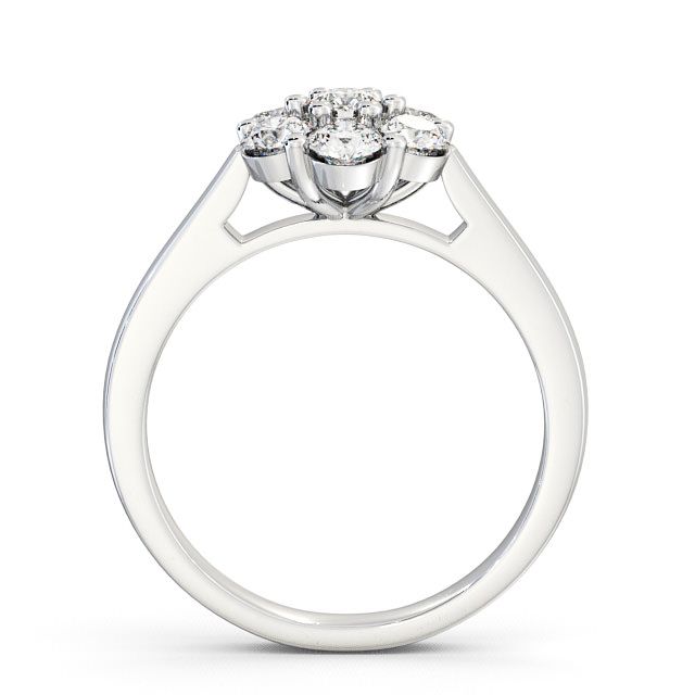 Cluster Diamond Ring Platinum - Grais CL3_WG_UP