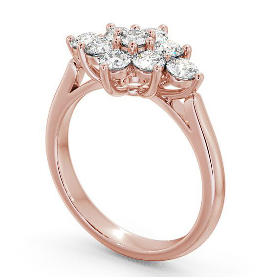 Cluster Diamond Marquise Design Ring 18K Rose Gold CL42_RG_THUMB1 