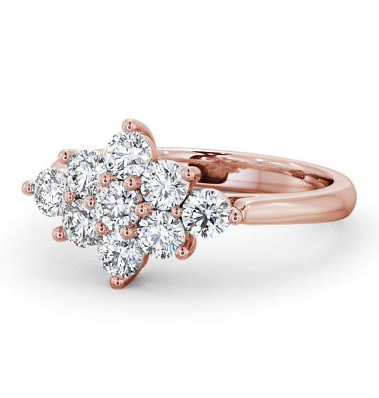  Cluster Diamond Ring 18K Rose Gold - Marple CL42_RG_THUMB2 
