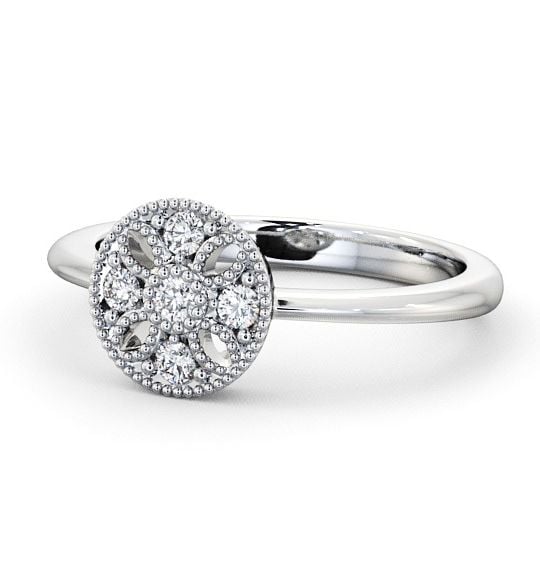  Cluster Diamond Ring Platinum - Thorley CL45_WG_THUMB2 