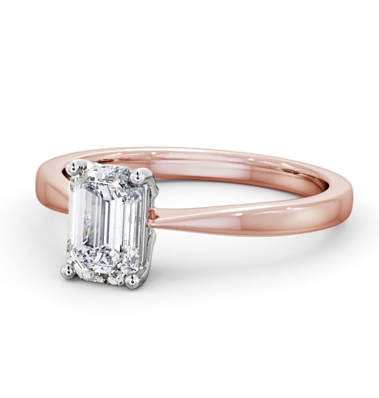 Marilena Emerald Diamond Engagement Ring Tapered Band ENEM25_RWG_THUMB2 