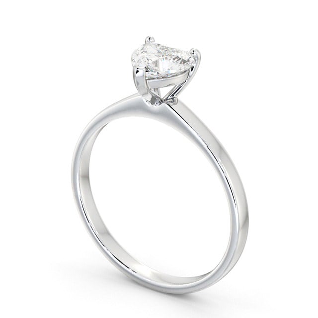 Diamond ring with hotsell hearts on the side