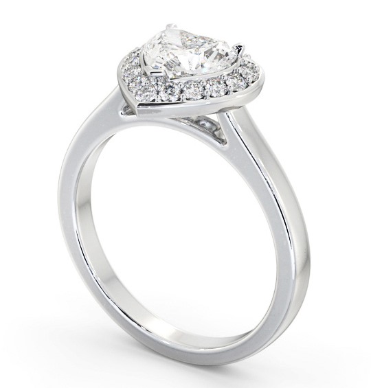 Halo Heart Diamond Engagement Ring Palladium ENHE18_WG_THUMB1