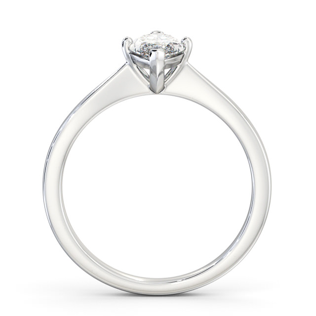 Marquise Diamond Engagement Ring 9K White Gold Solitaire - Calanais ENMA15_WG_UP