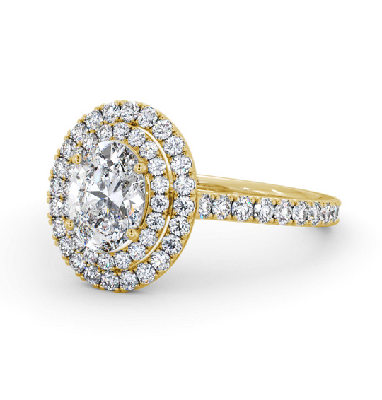 Anastasia Double Halo Engagement Ring Oval Diamond ENOV35_YG_THUMB2 