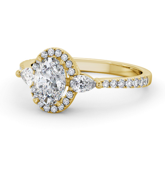 Aria Halo Engagement Ring Oval Diamond ENOV46_YG_THUMB2 