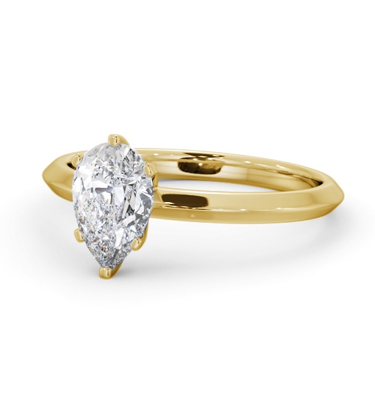  Pear Diamond Engagement Ring 9K Yellow Gold Solitaire - Letisha ENPE29_YG_THUMB2 