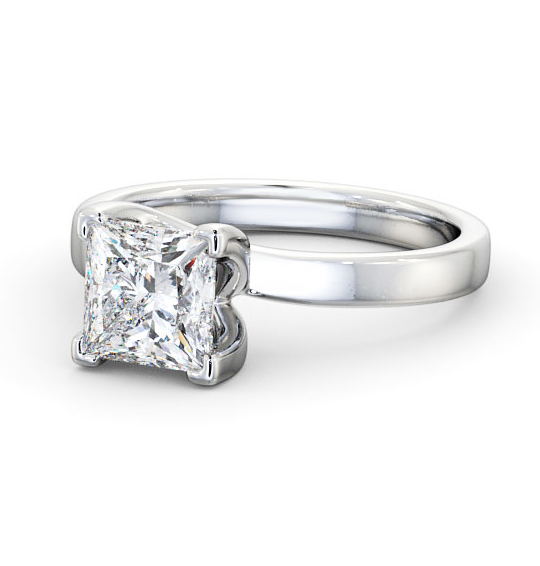 Milby Princess Diamond Engagement Ring Crossover ENPR10_WG_THUMB2 