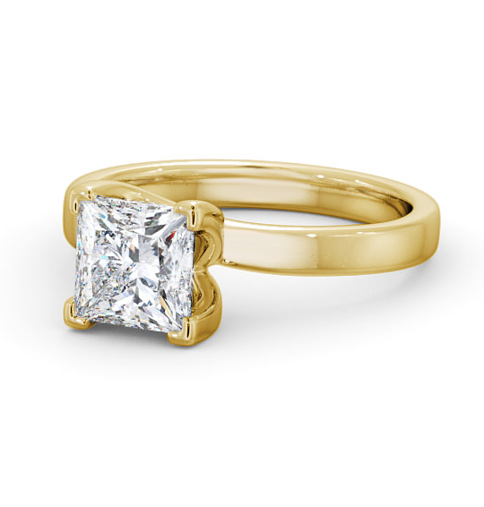 Milby Princess Diamond Engagement Ring Crossover ENPR10_YG_THUMB2 