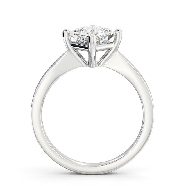 Princess Diamond Engagement Ring 9K White Gold Solitaire- Abney ENPR1_WG_UP