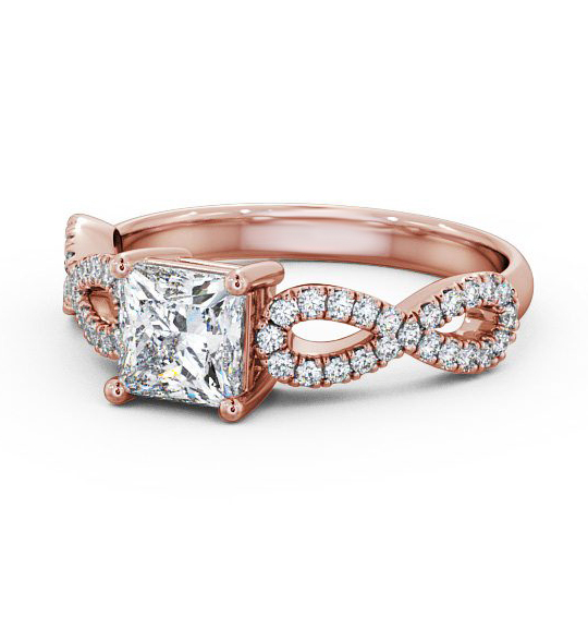 Gianna Princess Diamond Engagement Ring Side Stones Infinity Band ENPR29_RG_THUMB2 