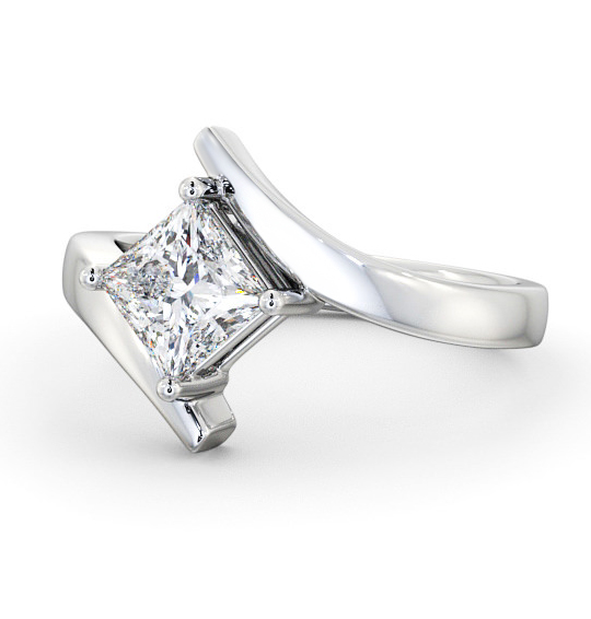 Arbury Princess Diamond Engagement Ring Sweeping Band ENPR34_WG_THUMB2 