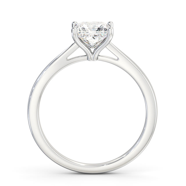 Princess Diamond Engagement Ring 18K White Gold Solitaire - Monaco ENPR39_WG_UP