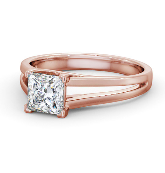 Gemini Princess Diamond Engagement Ring Split Band ENPR43_RG_THUMB2 