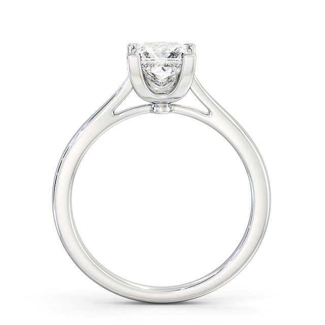 Princess Diamond Engagement Ring Platinum Solitaire - Bewley ENPR53_WG_UP