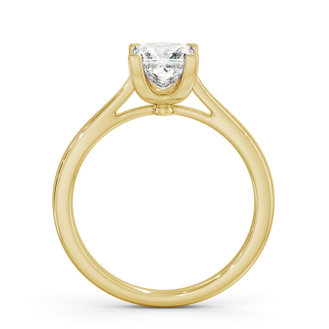 Princess Diamond Engagement Ring 18K Yellow Gold Solitaire - Bewley ENPR53_YG_UP