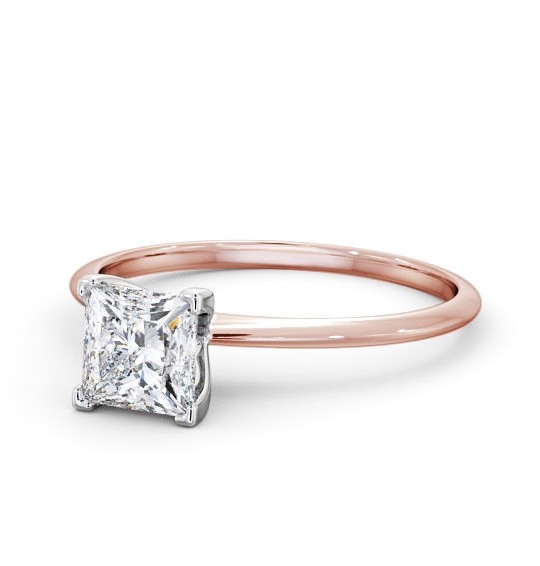 Ernesta Princess Diamond Engagement Ring Thin Style Band ENPR58_RWG_THUMB2 