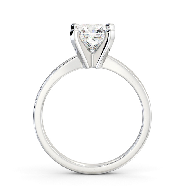 Princess Diamond Engagement Ring Palladium Solitaire - Cordola ENPR62_WG_UP