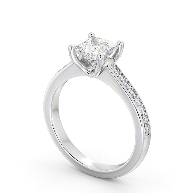 Single princess discount cut diamond ring