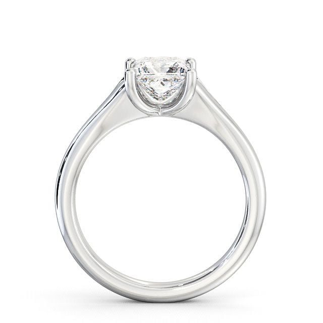 Princess Diamond Engagement Ring Palladium Solitaire - Belleau ENPR7_WG_UP