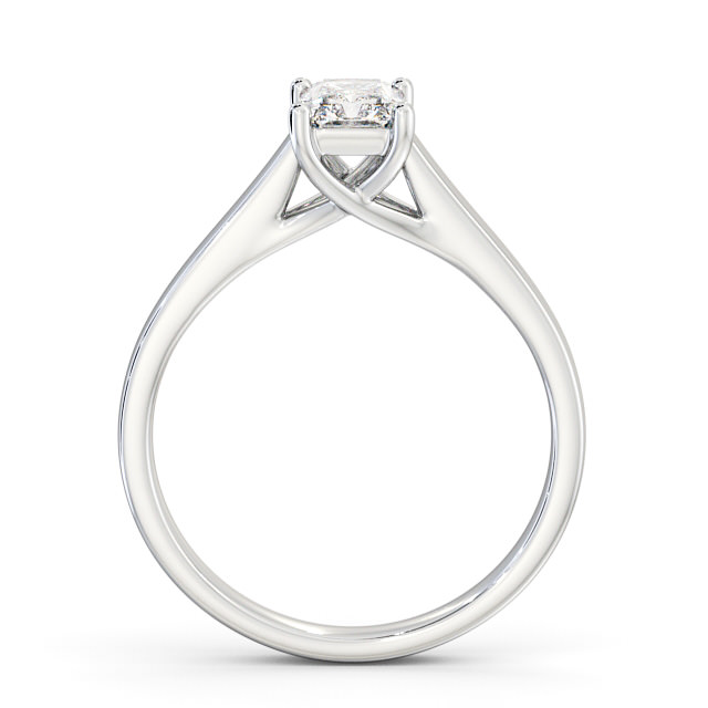 Radiant Diamond Engagement Ring 18K White Gold Solitaire - Andrisa ENRA13_WG_UP