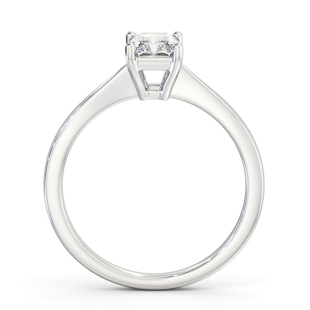 Radiant Diamond Engagement Ring Palladium Solitaire - Cassiana ENRA14_WG_UP
