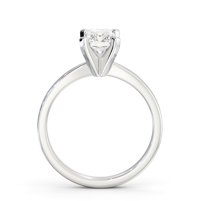 Radiant Diamond Engagement Ring Platinum Solitaire - Fabienne ENRA20_WG_UP