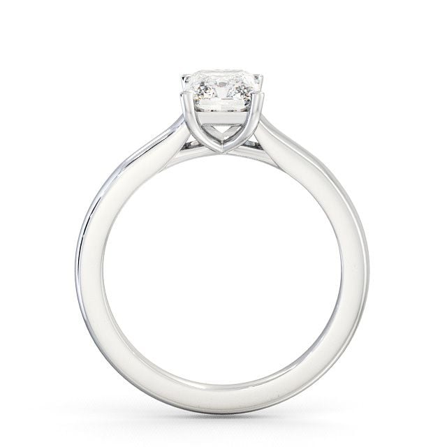 Radiant Diamond Engagement Ring Platinum Solitaire - Bayles ENRA7_WG_UP