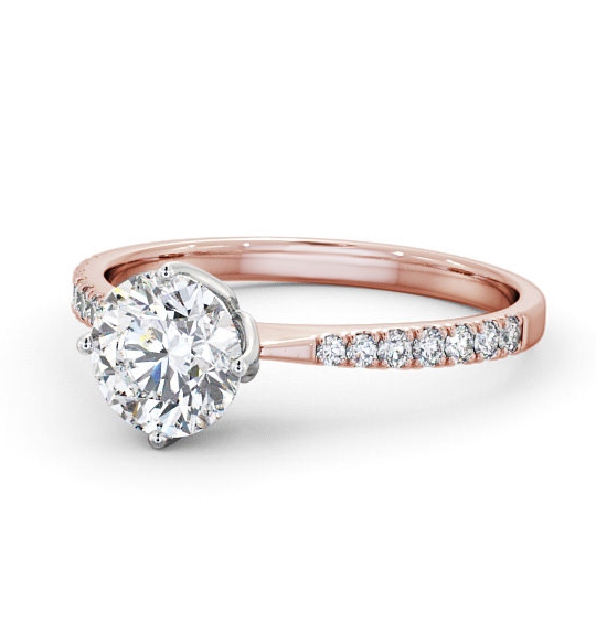 Selene Round Diamond Engagement Ring Basket Setting ENRD100S_RWG_THUMB2 