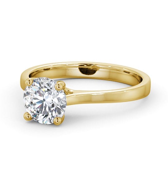  Round Diamond Engagement Ring 9K Yellow Gold Solitaire - Darina ENRD103_YG_THUMB2 