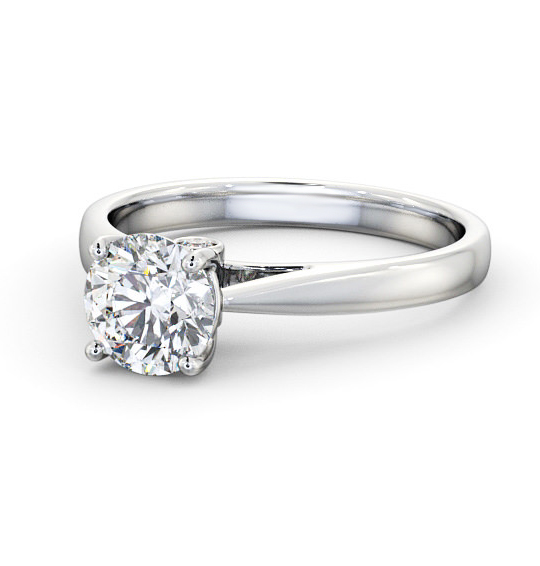 Celina Round Diamond Engagement Ring Cathedral Setting ENRD109_WG_THUMB2 