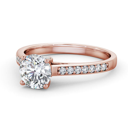 Marcella Round Diamond Engagement Ring Basket Set ENRD109S_RG_THUMB2 