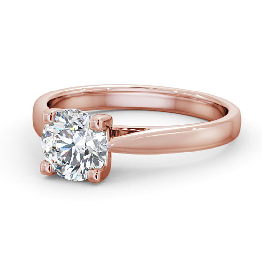 Halton Round Diamond Engagement Ring Modern Style ENRD110_RG_THUMB2 