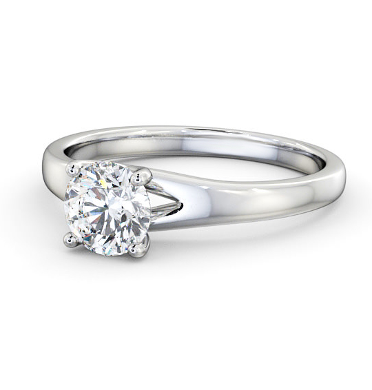 Nadira Round Diamond Engagement Ring Split Band ENRD115_WG_THUMB2 