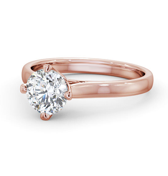 Nela Round Diamond Engagement Ring Rotated Head ENRD120_RG_THUMB2 