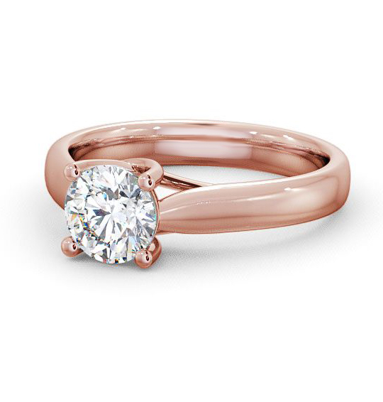 Dulwich Round Diamond Engagement Ring Wide Band ENRD12_RG_THUMB2 