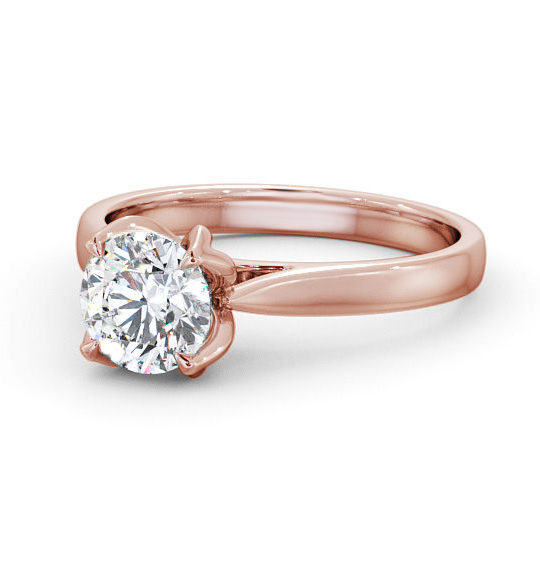 Floralie Round Diamond Engagement Ring Tulip Setting ENRD138_RG_THUMB2 