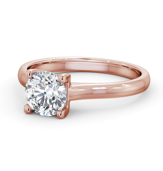 Ivama Round Diamond Engagement Ring Four Claw ENRD140_RG_THUMB2 