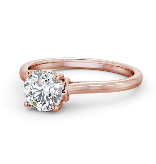 Legar Round Diamond Engagement Ring Thin Style Band ENRD141_RG_THUMB2 