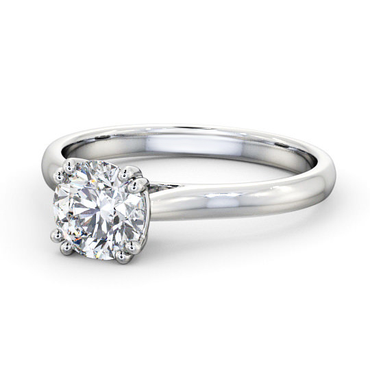 Renee Round Diamond Engagement Ring Eight Claw ENRD148_WG_THUMB2 