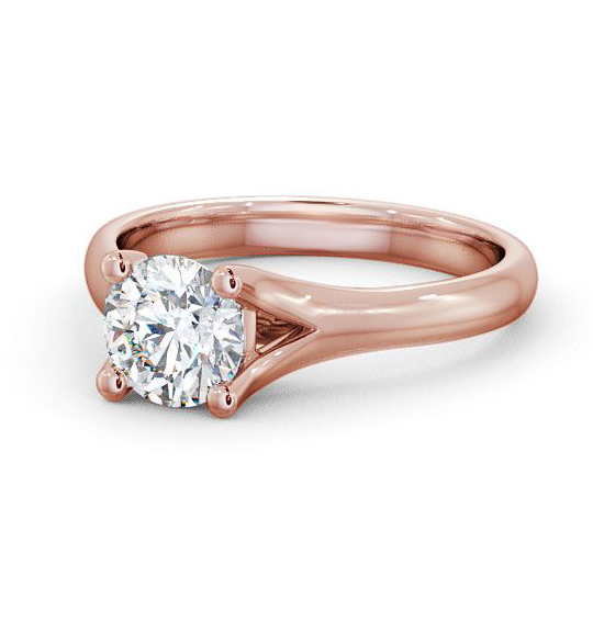 Lawley Round Diamond Engagement Ring Split Band ENRD14_RG_THUMB2 