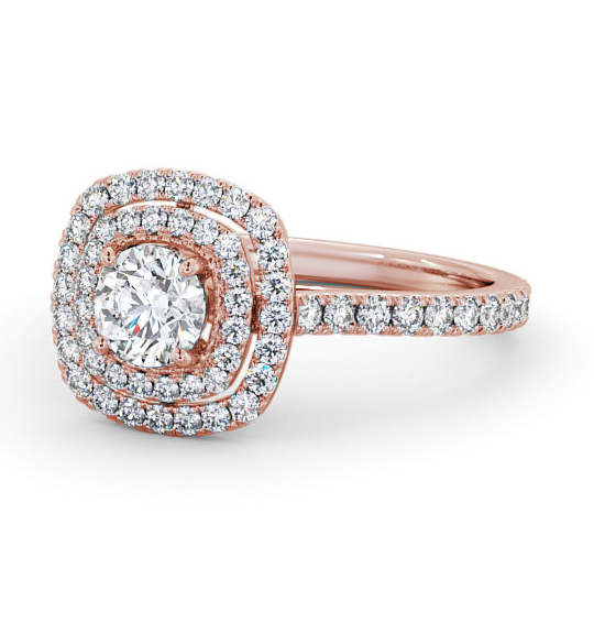 Provence Double Halo Engagement Ring Round Diamond ENRD160_RG_THUMB2 