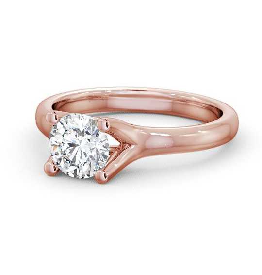 Thealby Round Diamond Engagement Ring Split Band ENRD16_RG_THUMB2 