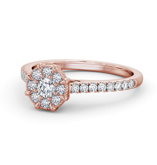 Hapton Halo Engagement Ring Round Diamond White Gold ENRD175_RG_THUMB2 