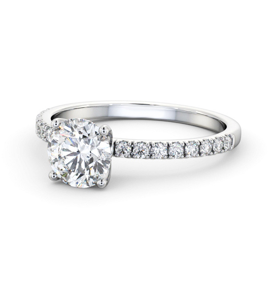 Hana Round Diamond Engagement Ring Side Stones ENRD177S_WG_THUMB2 