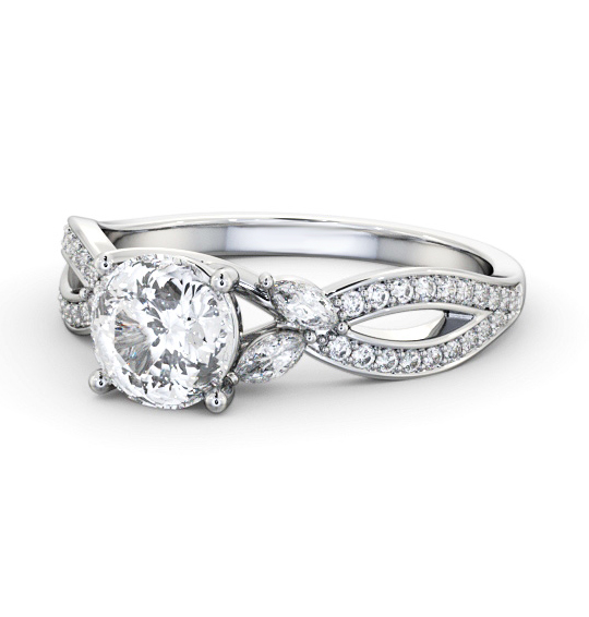 Avarn Round Diamond Engagement Ring Side Stones ENRD178S_WG_THUMB2 