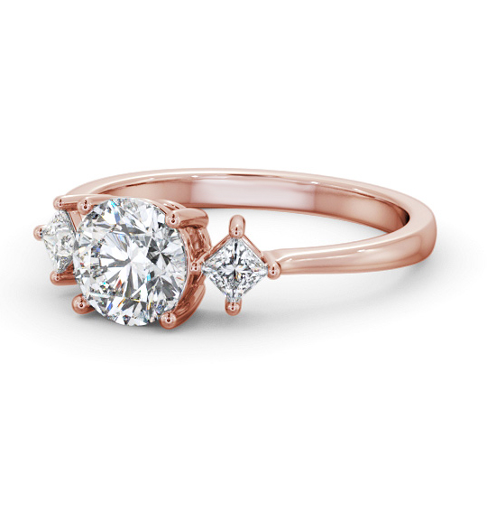 Sharlston Round Diamond Engagement Ring Side Stones ENRD183S_RG_THUMB2 