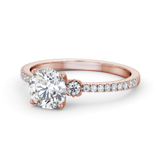 Alburgh Round Diamond Engagement Ring Side Stones ENRD184S_RG_THUMB2 