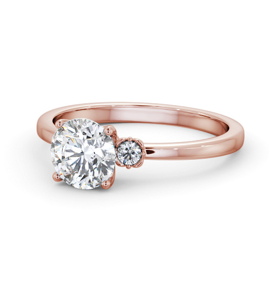 Isabella Round Diamond Engagement Ring Side Stones ENRD187S_RG_THUMB2 