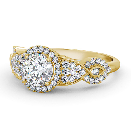 Melvaig Halo Engagement Ring Round Diamond ENRD189_YG_THUMB2 